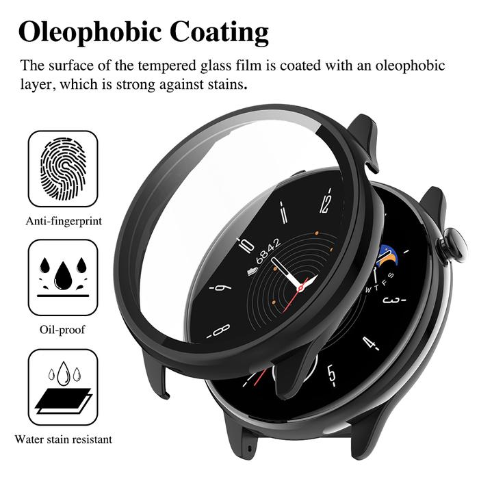Kaca + casing untuk Amazfit GTR mini Accessoroy PC semua di sekitar