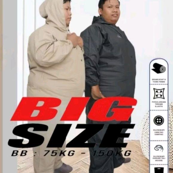 jas hujan jumbo raincoat setelan jas hujan jumbo dewasa unisex termurah