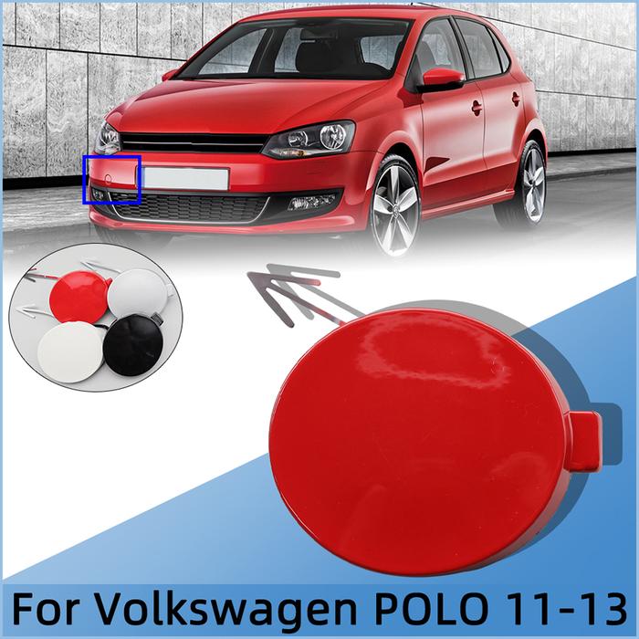 Front Bumper Towing Hook Eye Cover Lid For Volkswagen VW Polo MK5