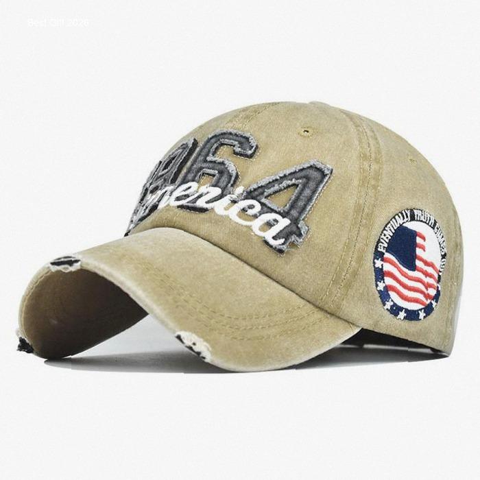 New arrival hat uniseks fashion kece gaya eropa dan amerika baru caps pria huruf bordir katun denim 