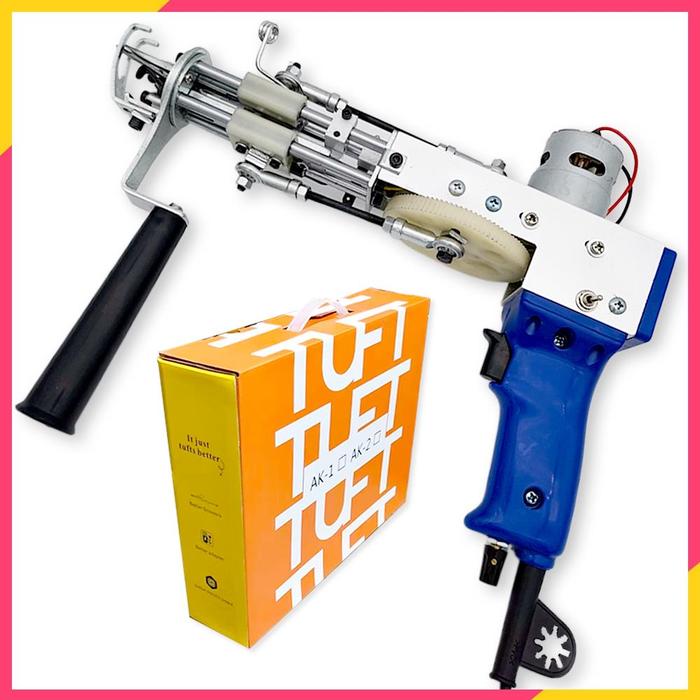 Tufting Gun Cut Pile dan Loop Pile Karpet Listrik Karpet Senjata