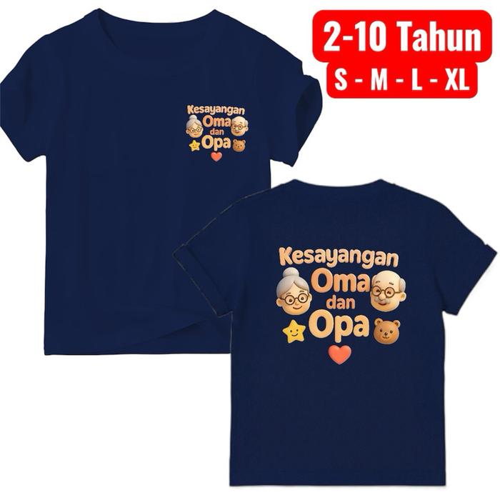Kaos Anak Anak Oma dan Opa