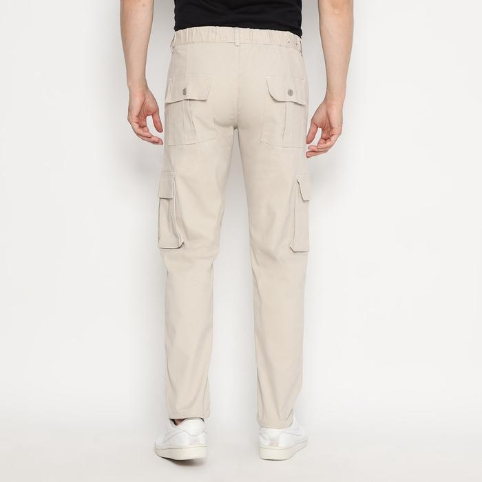 Eiger - E Male - Barnet Cargo Pants / Celana Cargo Panjang Pria Stretch Cream