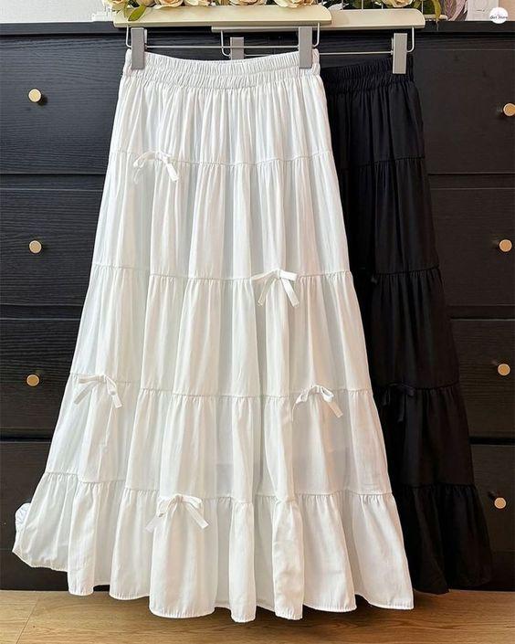 BS - PEONY SKIRT RIBBON / RUBY ROK COQUETTE / COQUETTE MAXI SKIRT