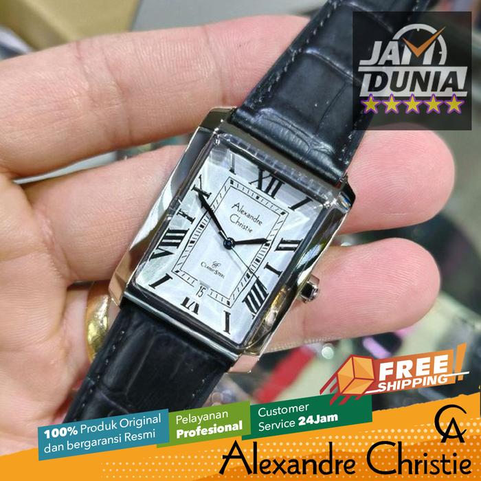 JAM TANGAN ALEXANDRE CHRISTIE CLASSIC STEEL PRIA ORIGINAL AC 8714 JAM AC 8714 AC8714 ACF8714 JAM AC 