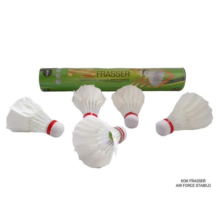 Frasser Shuttlecock Badminton Kok Bulutangkis Frasser Air Force Stabilo