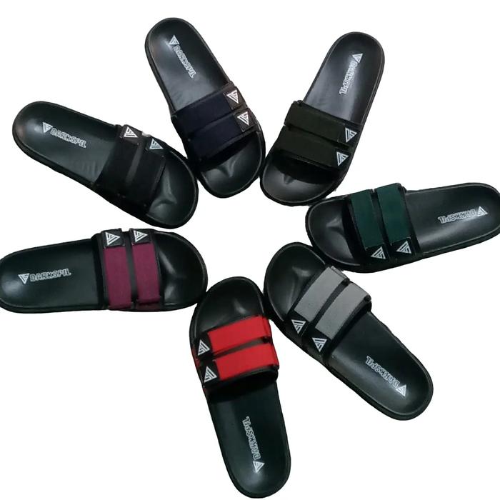 Sandal Selop Distro pria Terbaru - Sendal Selop  Pria