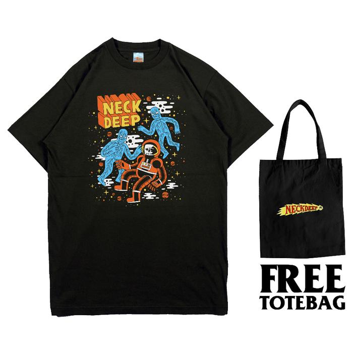 Kaos NECK DEEP / Baju NECKDEEP / Kaos Bootleg