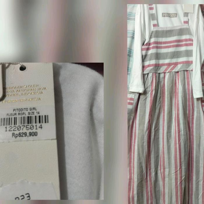 overall Pito Dito panjang salur