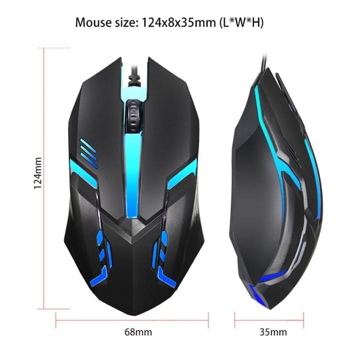 Mouse Gaming Led / Mouse Wired Gaming / Mouse Kabel Usb Gaming