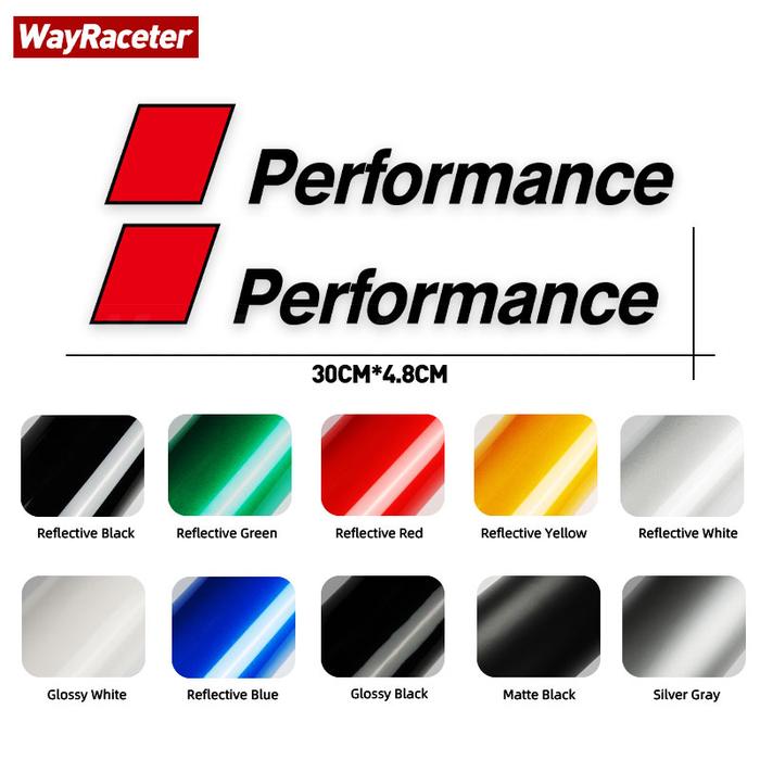 2 Pcs Dood Side Sticker Graphics Vinyl Decal For Audi Performance A3 A4 A5 A6 A7 A8 Q3 Q5 Q7 Q8 TT R