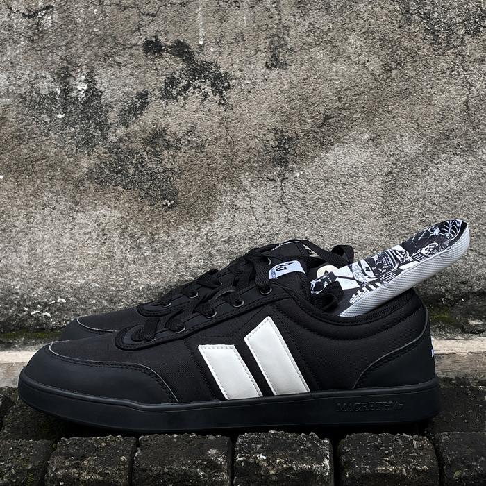 NEW Sepatu Macbeth Boomer Black White (20th Anniversary) 100% Original