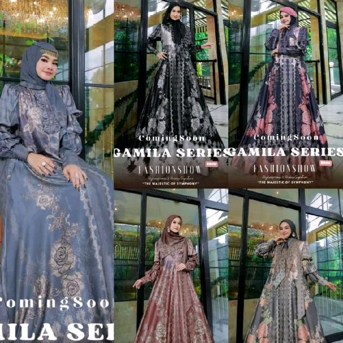 Set Syar'i Gamila Series Khaliqah by Alzhea Premium