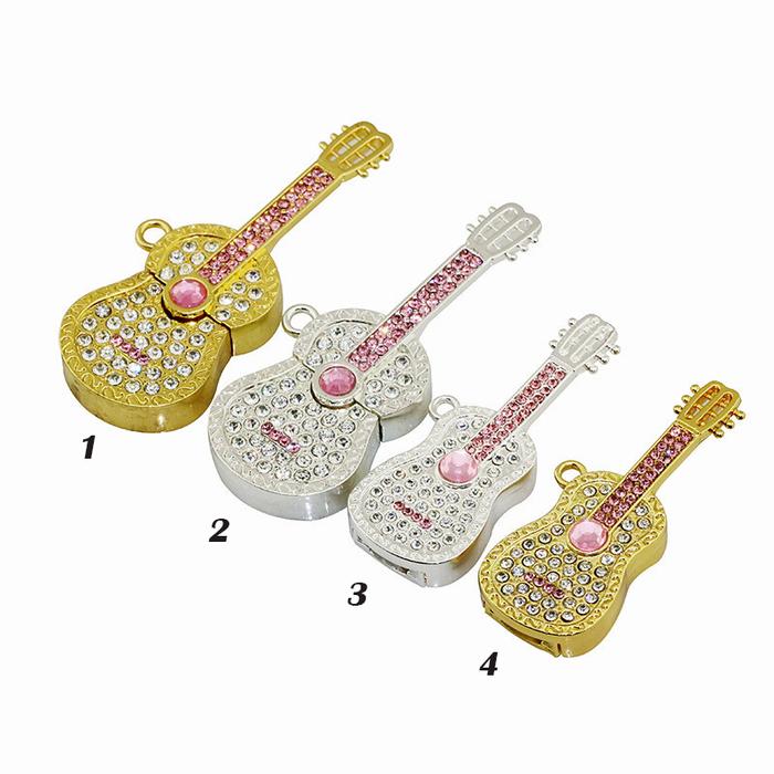 Crystal Violin Pendrive 4GB 8GB 16G Usb Flash Drive Disk Usb Flash