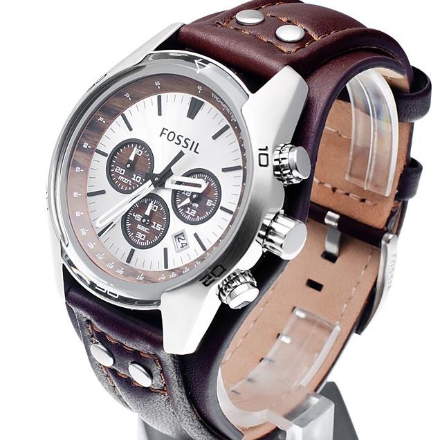 JAM TANGAN PRIA FOSSIL COACHMAN CHRONOGRAPH CH2565 ORIGINAL. JAM PRIA TALI KULIT