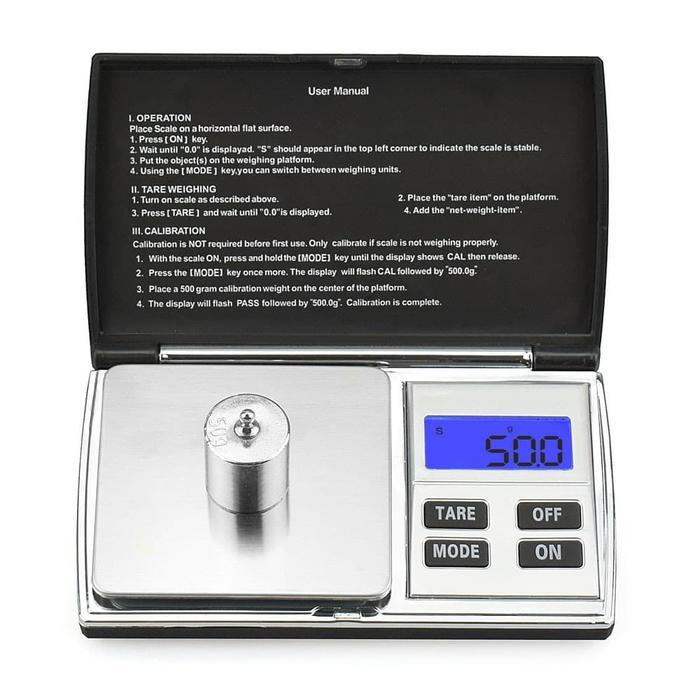 Timbangan Mini Untuk Perhiasan 0.01 - 500 gram