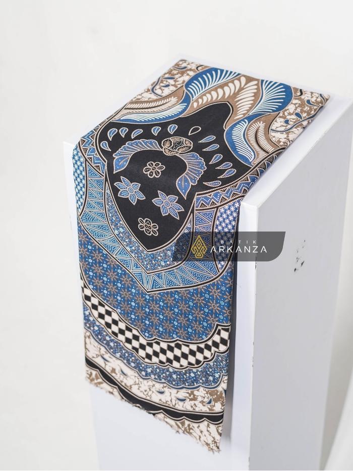 Kain Batik Arkanza Dewanagari Premium 2,4m - Best Seller, Wajib Koleksi, untuk Berbagai Busana, Dail
