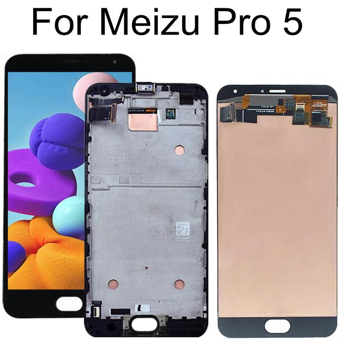 5.7” LCD For Meizu Pro5 LCD Display+Touch Panel Digitizer With Frame