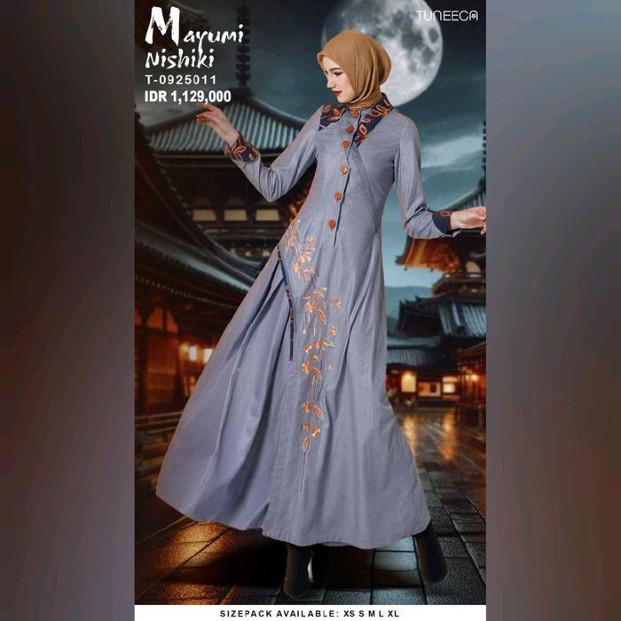 Gamis Tuneeca Mayumi Nishiki T-0925011
