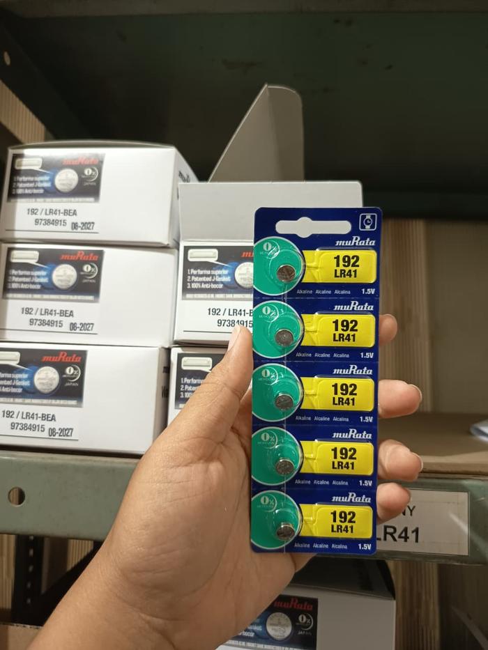 Murata LR41 / 192 / LR41 Watch Battery. Original Battery
