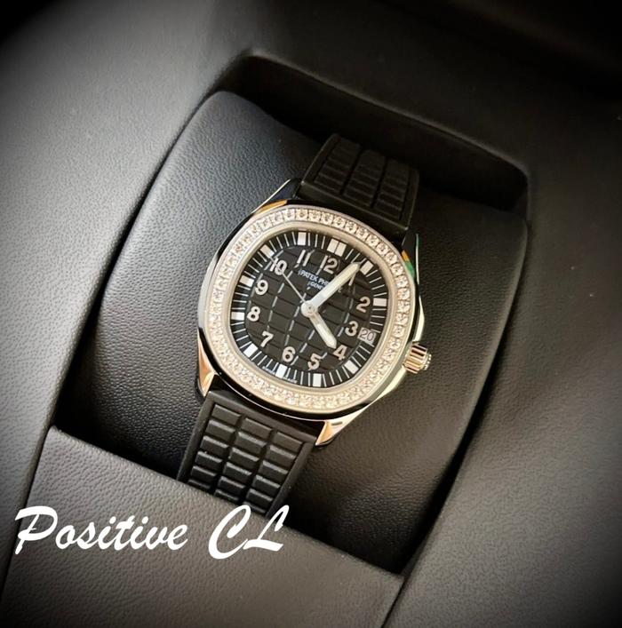 Jam Wanita Patek Aquanaut 5067G Black 35mm