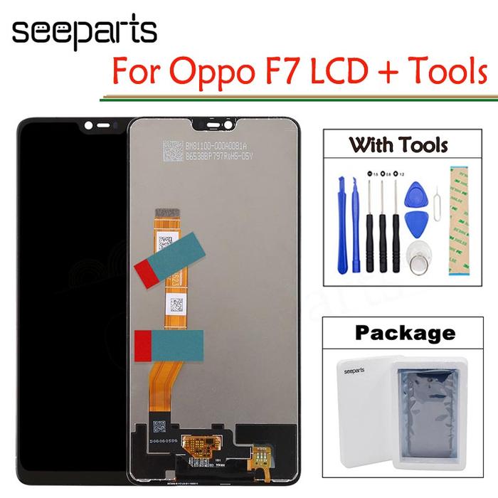 Tested Well For Oppo F7 LCD CPH1819 Display Touch Screen Digitizer