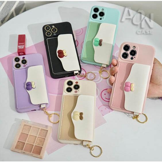 CASE DOMPET+RING FOR ALL TYPE HP VIVO/OPPO/INFINIX/XIAOMI/IPHONE/SAMSUNG/REALME-CASE DOMPET-SOFCASE