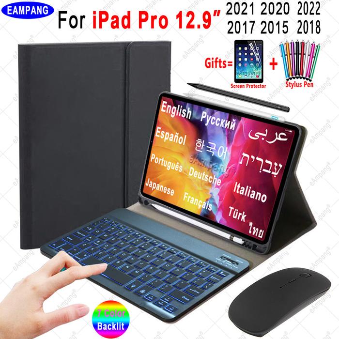 For iPad Pro 12.9 Keyboard Case Mouse Apple iPad Pro 12.9 2015 2017
