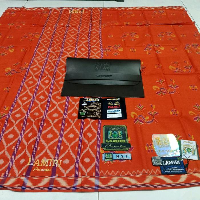 sarung lamiri mst s80 semi sutra asli 50% sutra