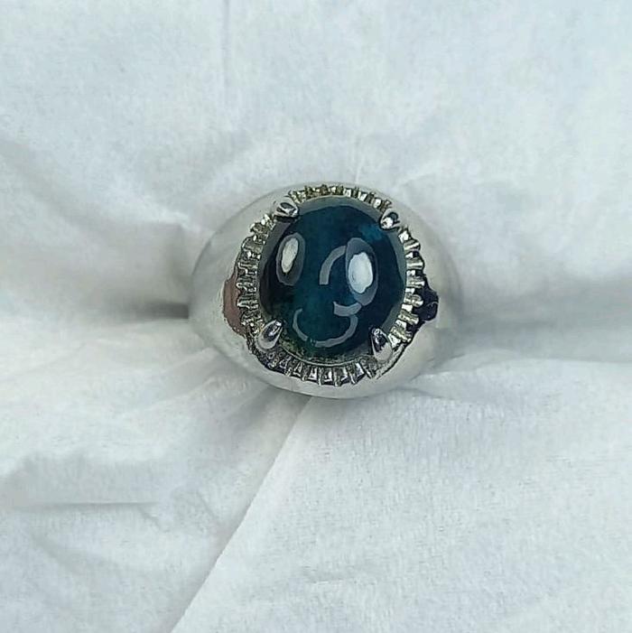 Cincin bacan Doko hitam coklat natural