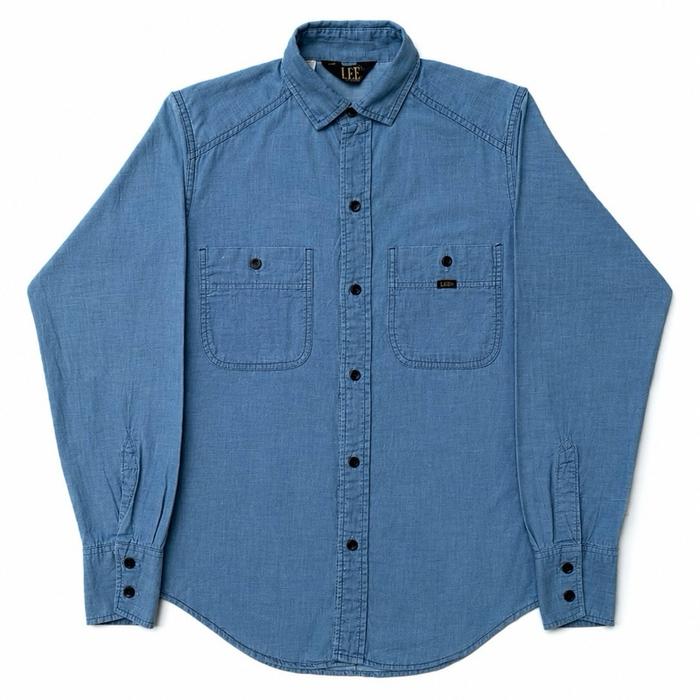lee 1970s chambray shirt selvedge
