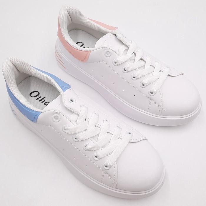 Otha H597 OLB - Sepatu Sneakers Wanita Casual Shoes Putih Pink