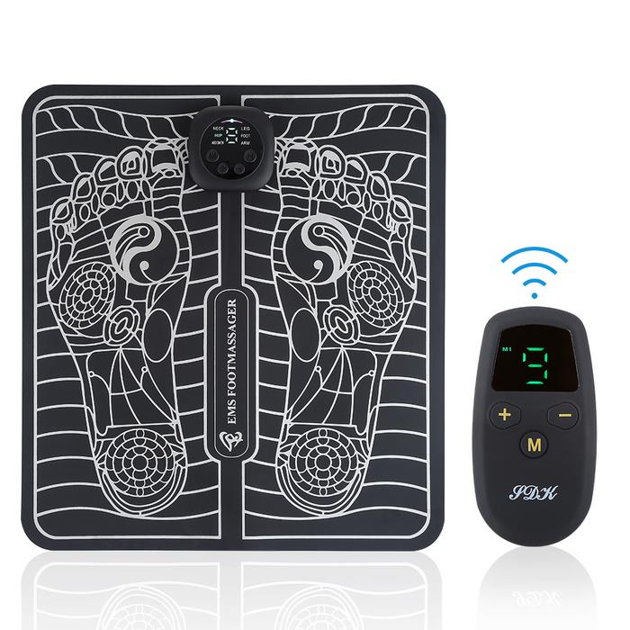 EMS Foot Mat With Controller Electrical Muscle Stimulation Massage