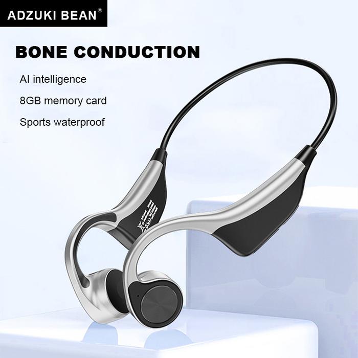 Adzuki bean Sport Wireless Headphone Real Bone Conduction Earphone