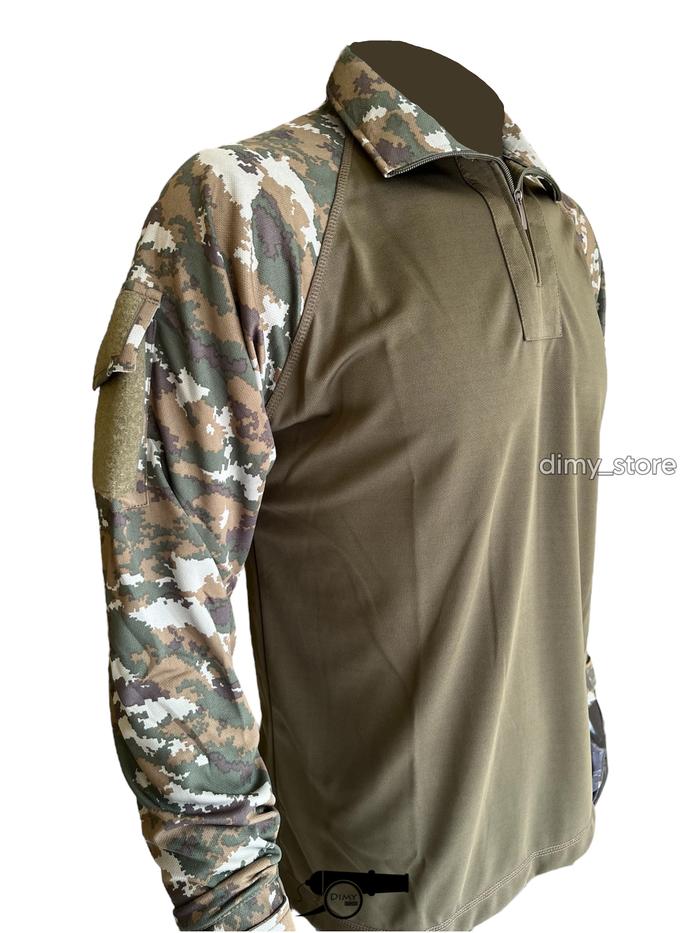 Baju BDU Full Dryfit Reglan Kostrad Sage Green