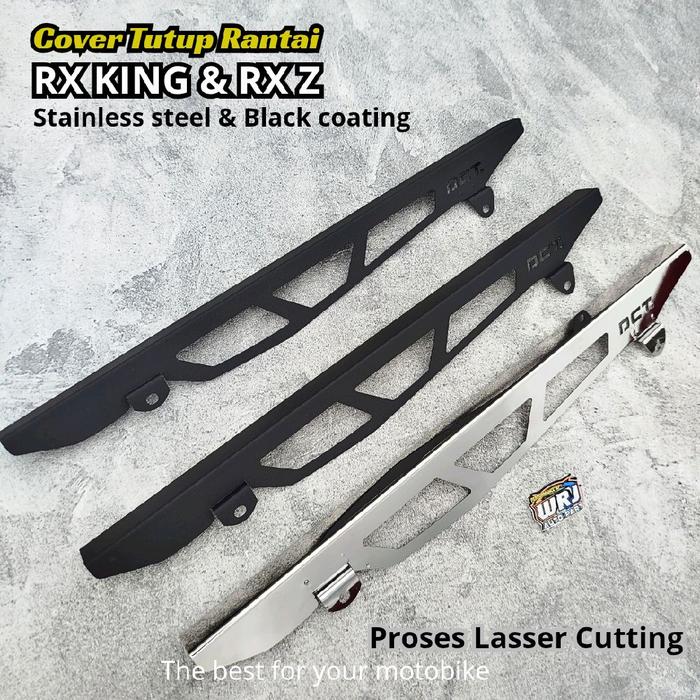 Cover Tutup Rantai Rx king Stainless Mild steel Lasser Cutting