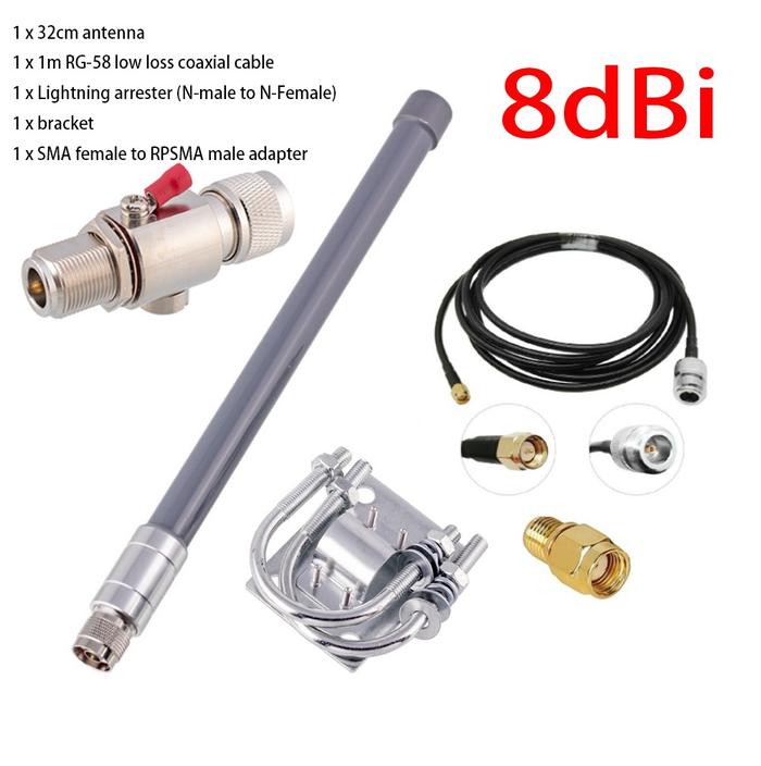 Helium Hotspot 8Dbi 868MHz Antenna Omni-directional Fiberglass