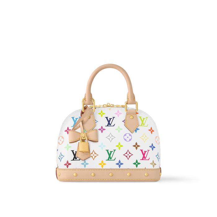 Louis Vuitton,LV × TM Alma BB bag,white
