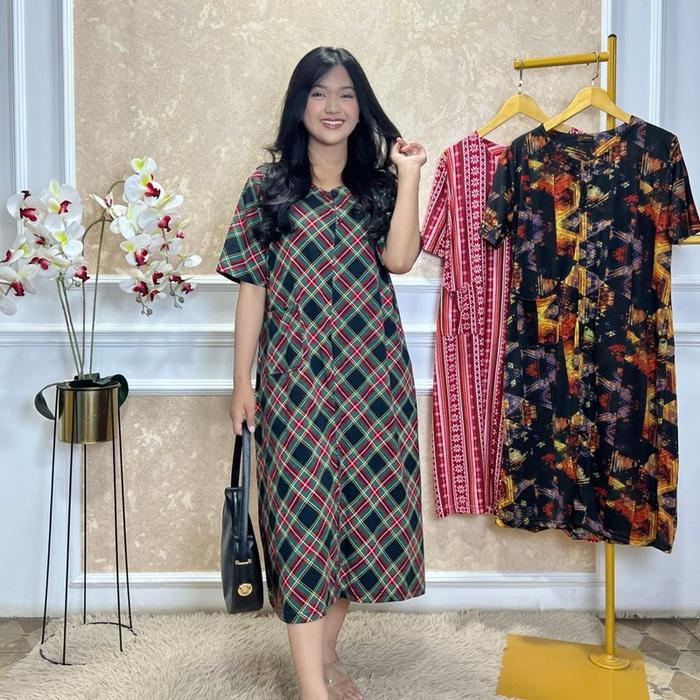 Daster Zajifa Wanita Pendek Dress