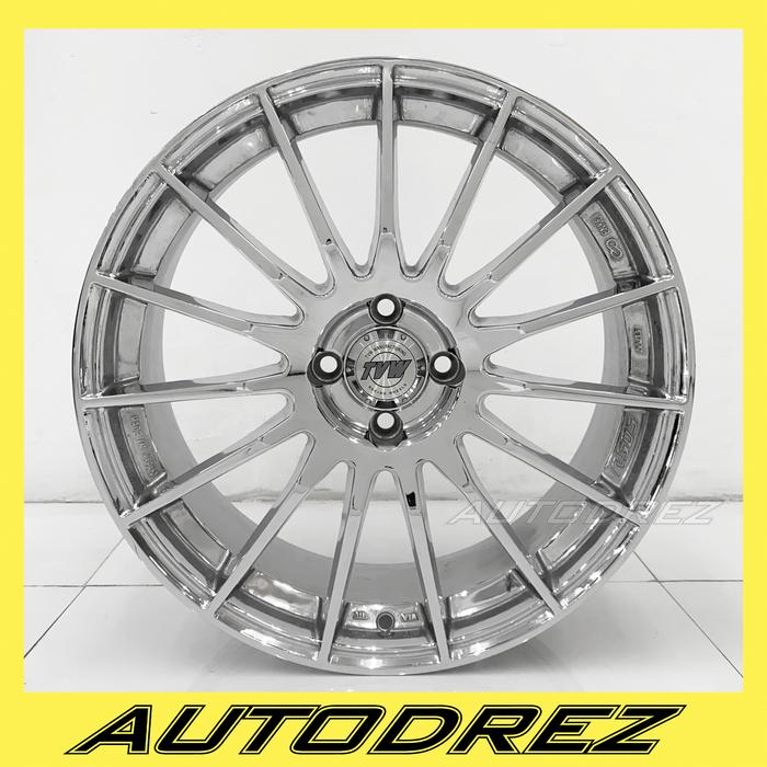 Velg Jazz Yariz Swift 4x100 Ring 18 R18 Chrome