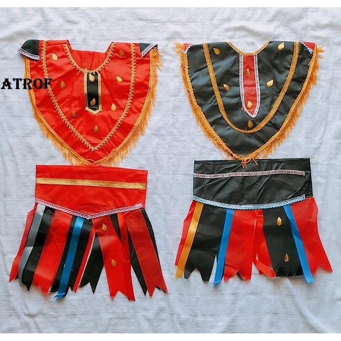 Baju Adat Dayak Anak TK - Baju Dayak Anak Murah