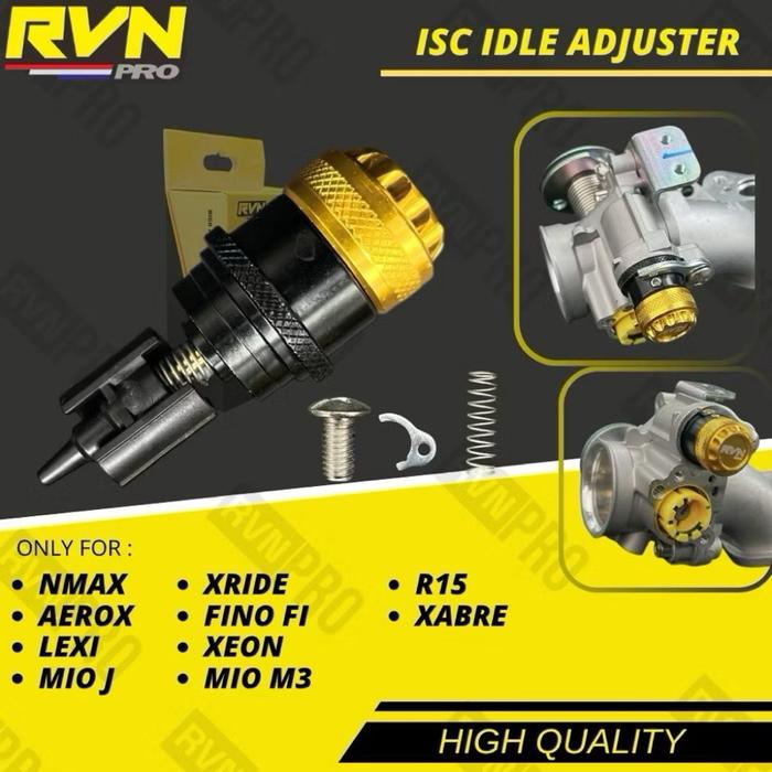 RVN ISC IDLE SCREW SENSOR CONTROL SETELAN LANGSAM RANGSAM MANUAL AEROX 155 NMAX LEXI R15 OLD V1 XEON