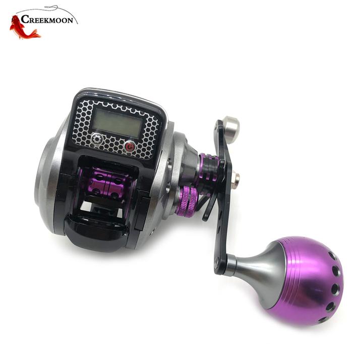 Digital Display 16+1BB Line Counter Baitcasting Reel Fishing Wheel
