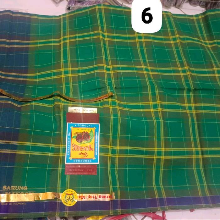 sarung tjap manggis jadoel lawasan bahan cvc