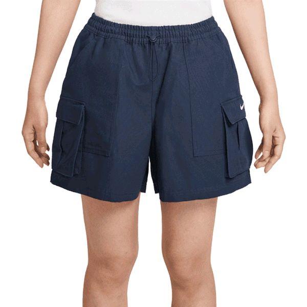 HV2619 410 Womens Nike Sportswear Mid Rise Loose 5 Inch Cargo Shorts
