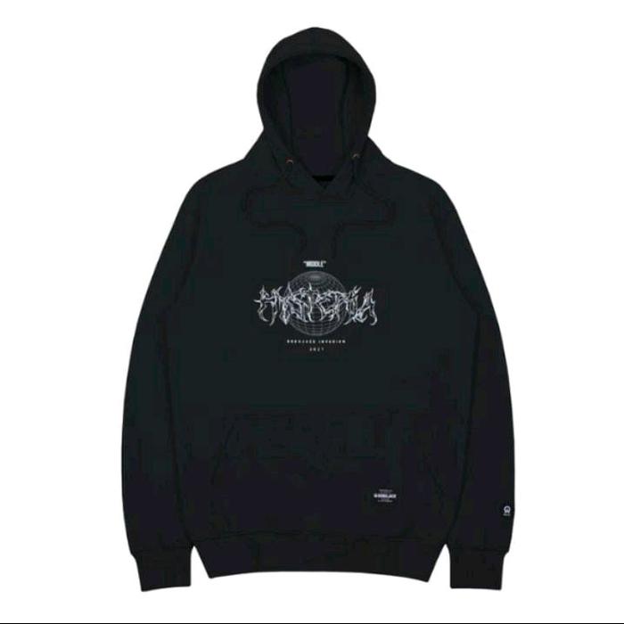 YULIA STORE Hoodie Hysteria Black | Hoodie pria kekinian
