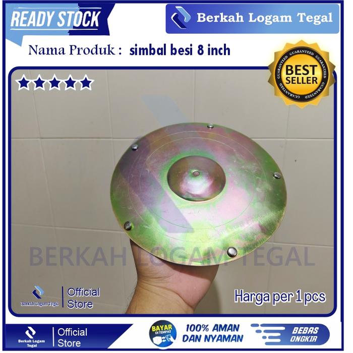 PROMO !! Simbal Drumband Besi 8inc termurah