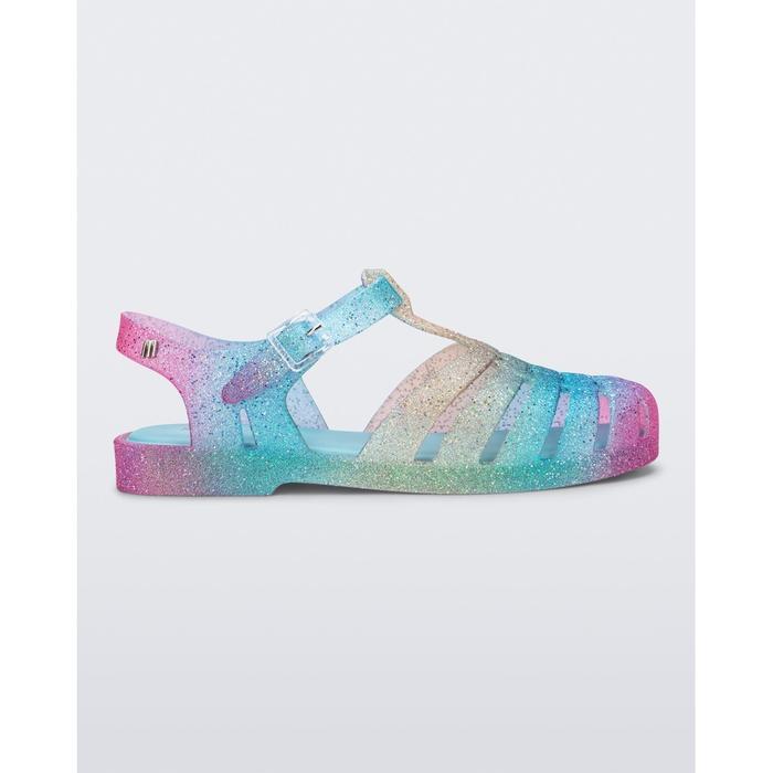 Sepatu Sandal Wanita Melissa Possession Glitter Ad Ue Pink Glitter