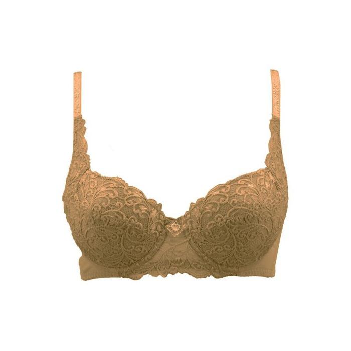 New Wacoal Bra IB 4057 RI cup 3/4 uk 34/36/38/40 cup b. c. d. cut lebel