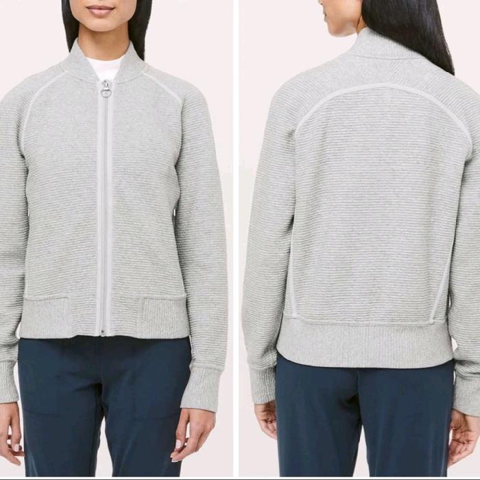 LULU LEMON on repeat bomber jacket